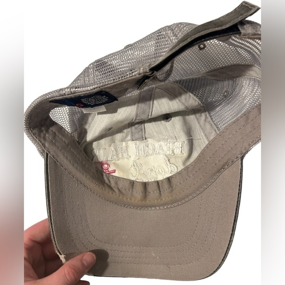 {Mega Cap} Women’s Distressed Baseball Hat - Picture 2 of 3
